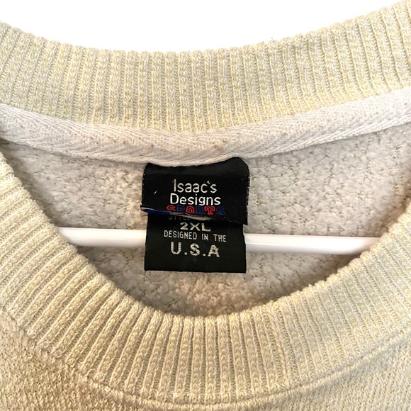 Yellow Colorado Lined Crewneck Sweatshirt Size: 2XL - Picture 4 of 4